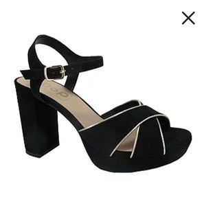 Pop Womens Delighted Heeled Sandals